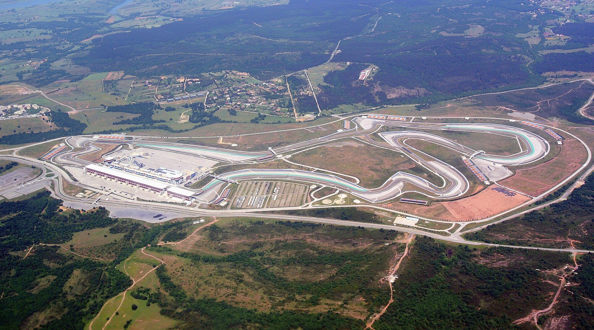 Istanbul Park from the air