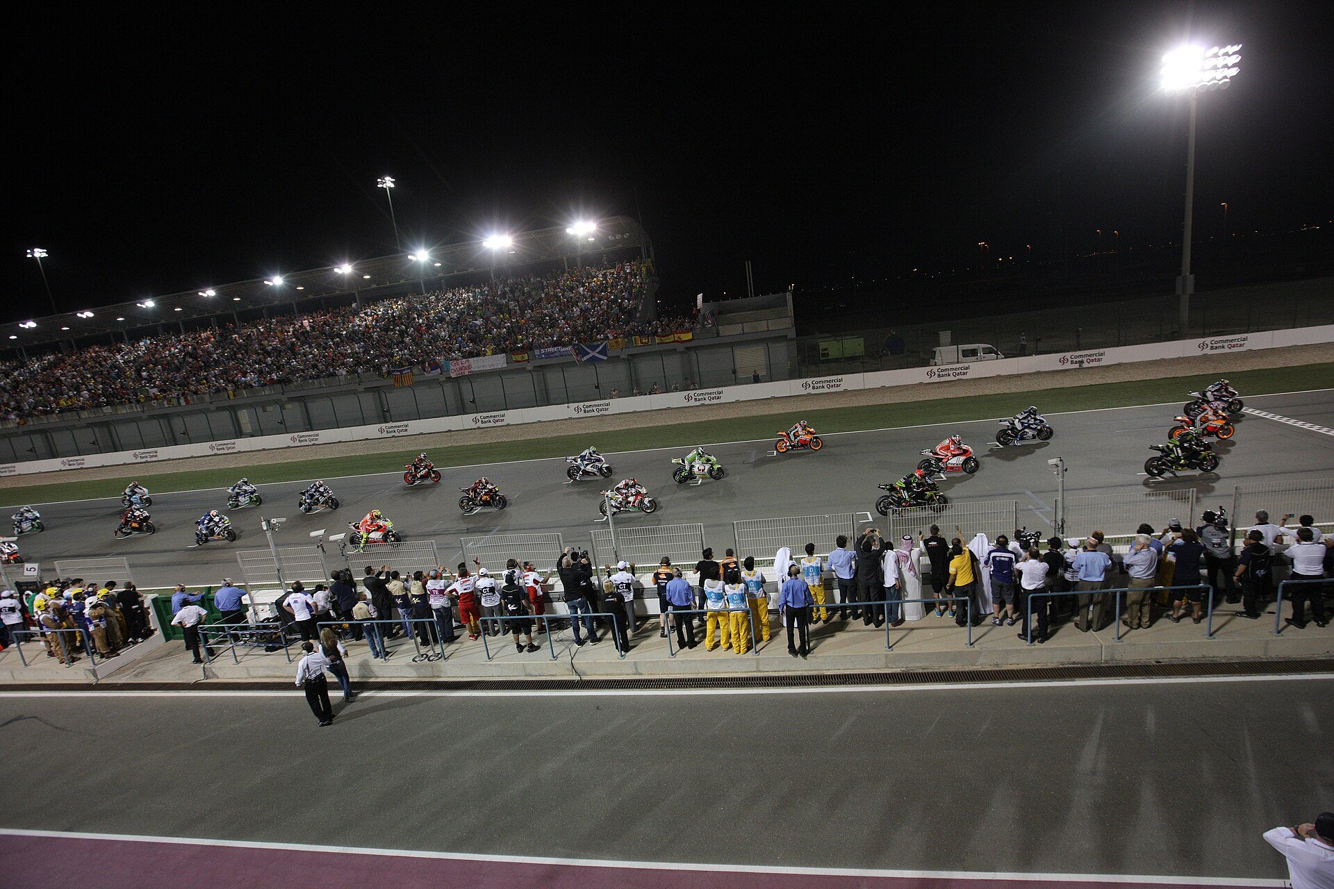 Lusail International Circuit: 2012 Qatar Grand Prix start