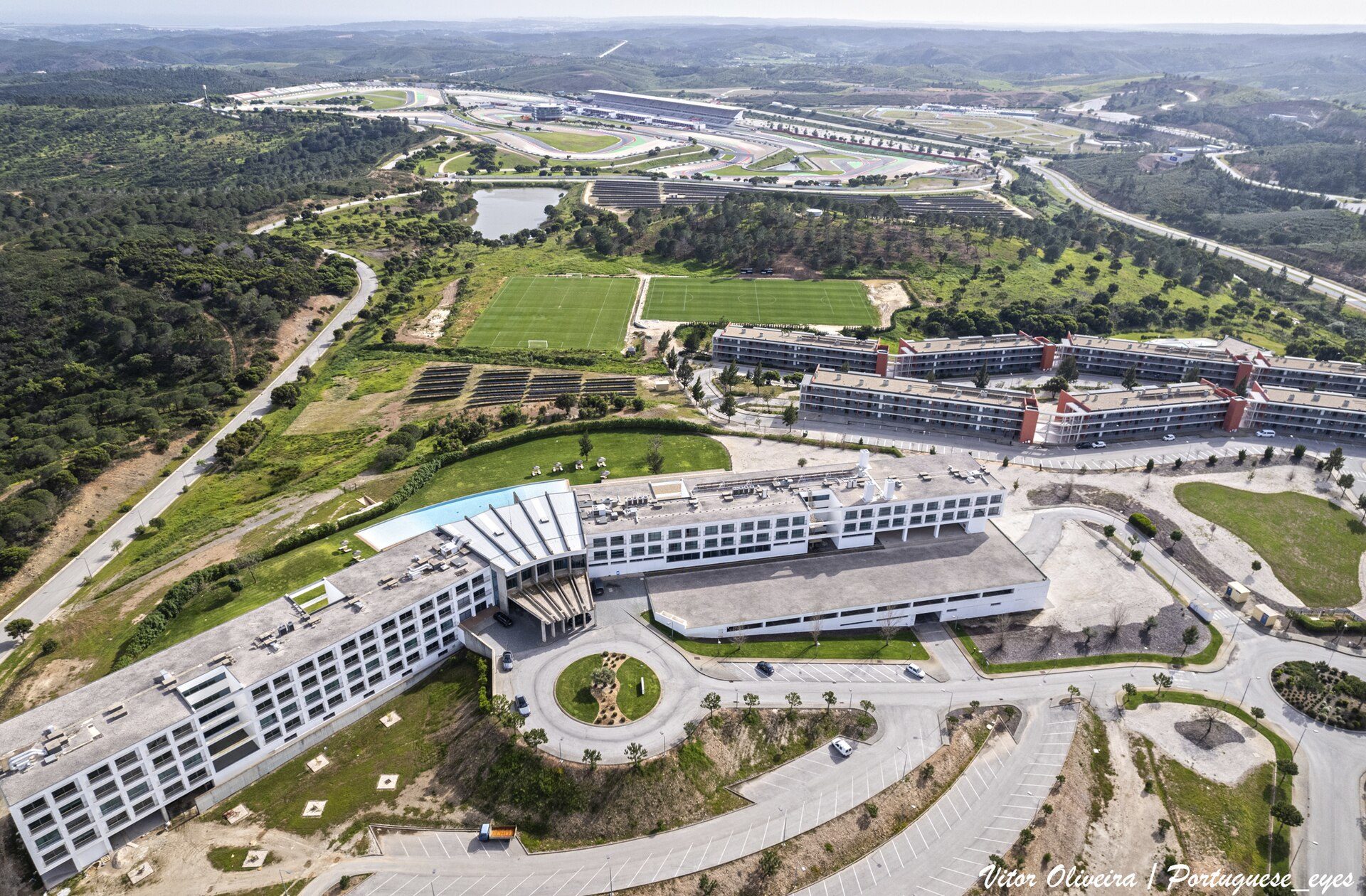Autódromo Internacional do Algarve from the air