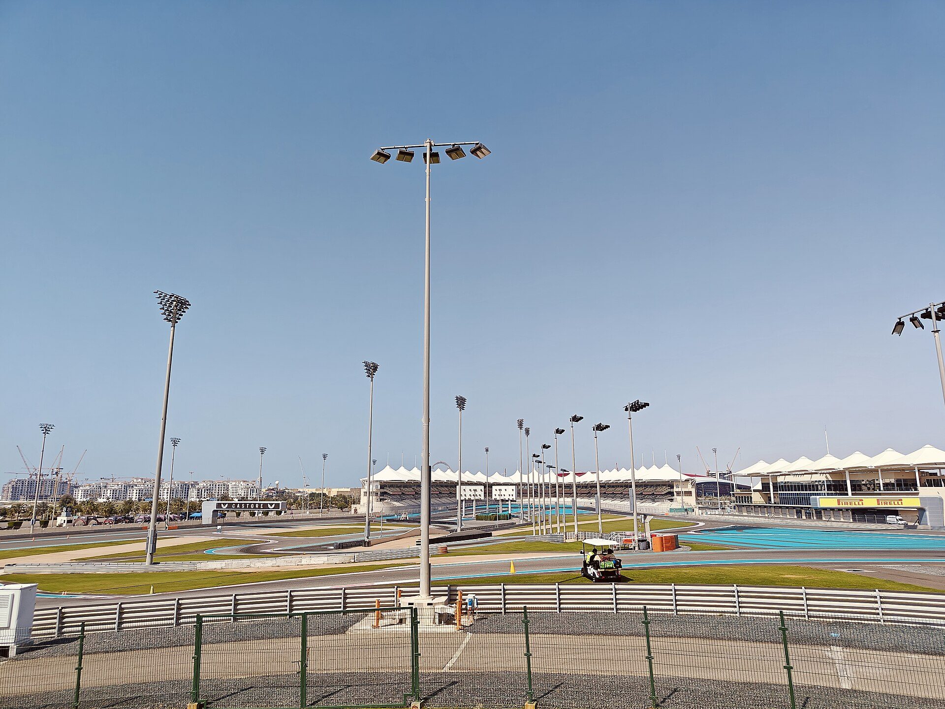 The North Grandstand at Yas Marina Circuit